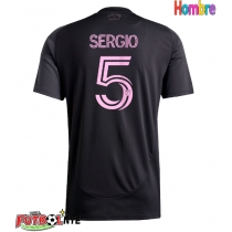 Camiseta Inter Miami Sergio Busquets #5 Visitante Equipación 2025-26 manga corta